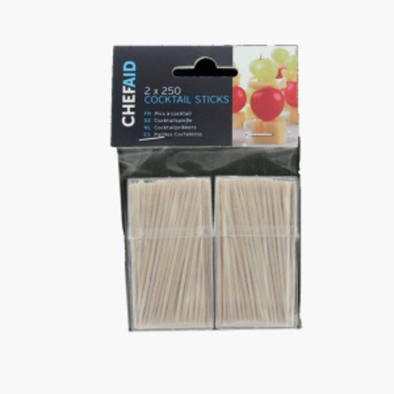 Chef's Aid Cocktailprikkers 2x250st