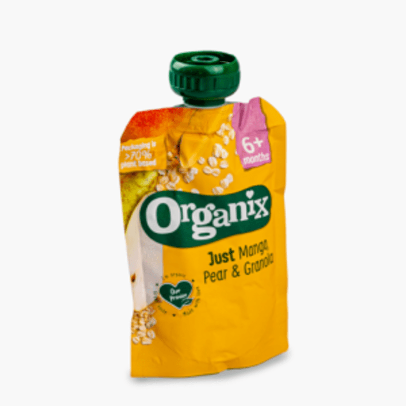 Organix Baby Vruchtenhapje Mango & Peer 10