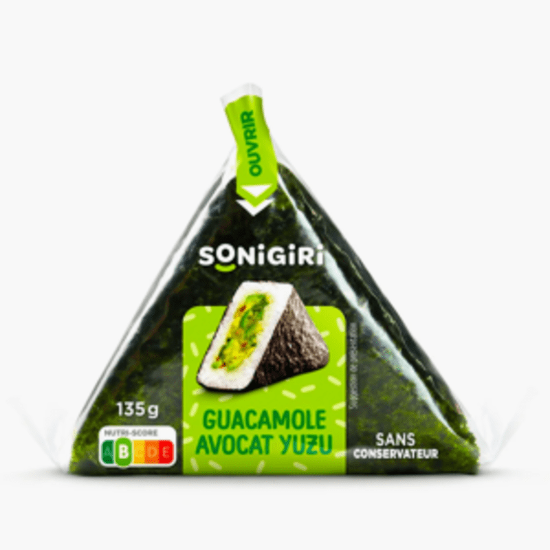 SO'NiGiRi - Onigiri avocat façon guacamole au yuzu (135g)