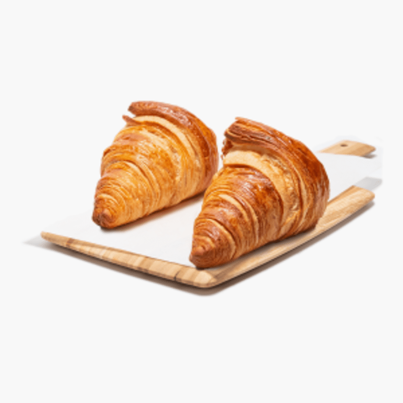 De Stadsbakkerij Croissants 2st 60g