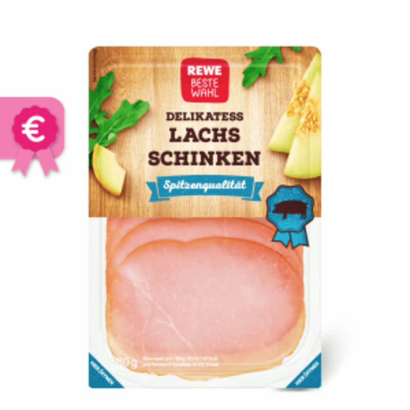 Rewe Beste Wahl Delikatess-Lachsschinken