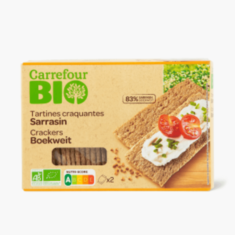 Carrefour Bio - Tartines craquantes sarrasin (150g)