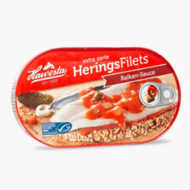 Hawesta Heringsfilet Balkan-Sauce 200g