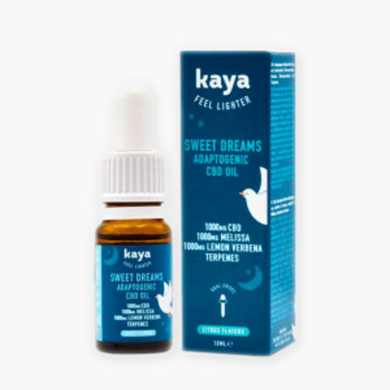 Kaya - Huile adaptogène Sweet dreams 10% de CBD (10ml)