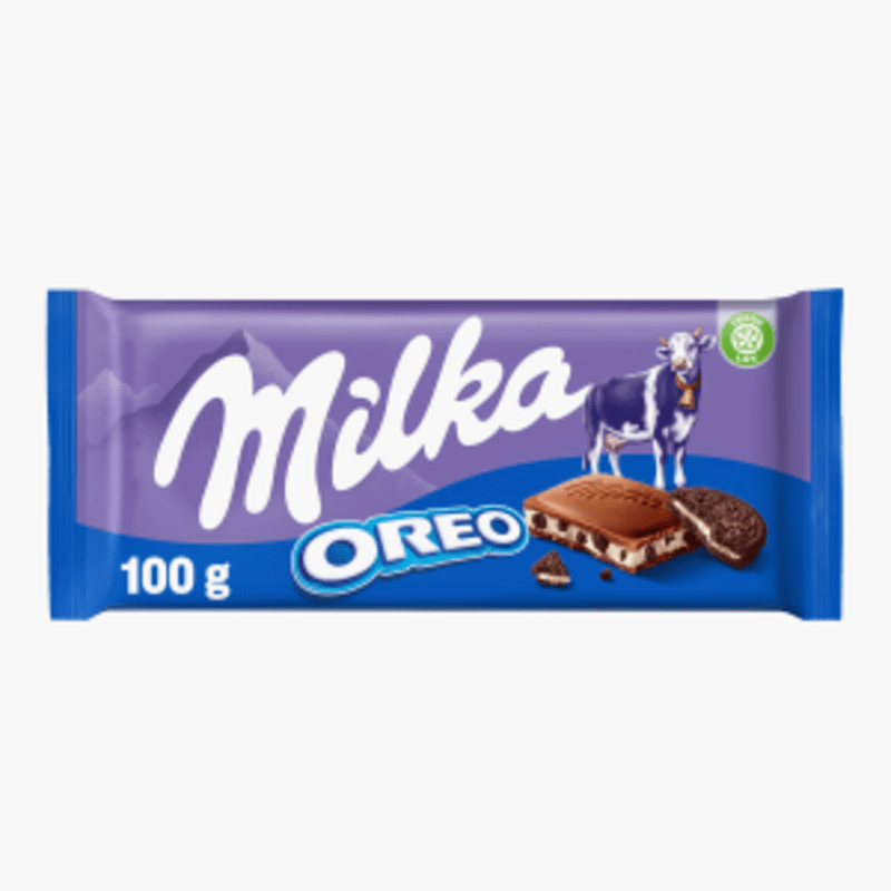 Milka Chocoladereep Oreo 100g