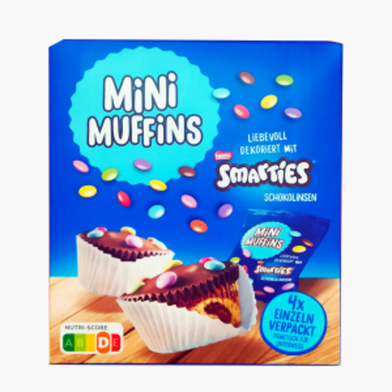 Nestlé Smarties Muffins 4x30g