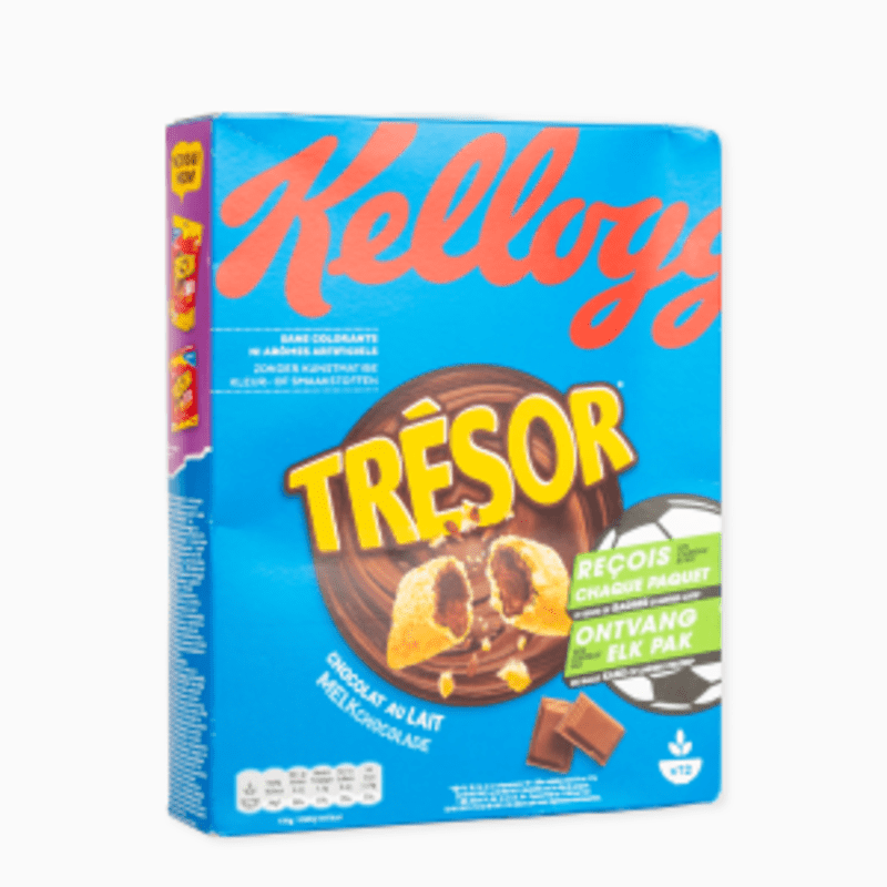 Kellogg's Trésor - Céréales fourrées chocolat au lait (375g)