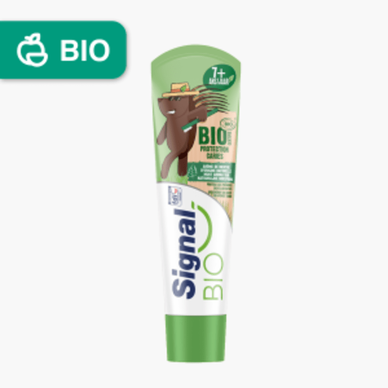 Dentifrice Signal Enfant Bio dès 7 ans goût menthe (50ml)