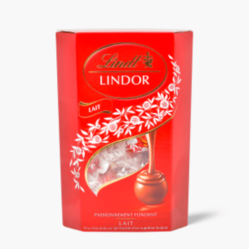 Lindt Lindor - Cornet chocolat au lait (200g)