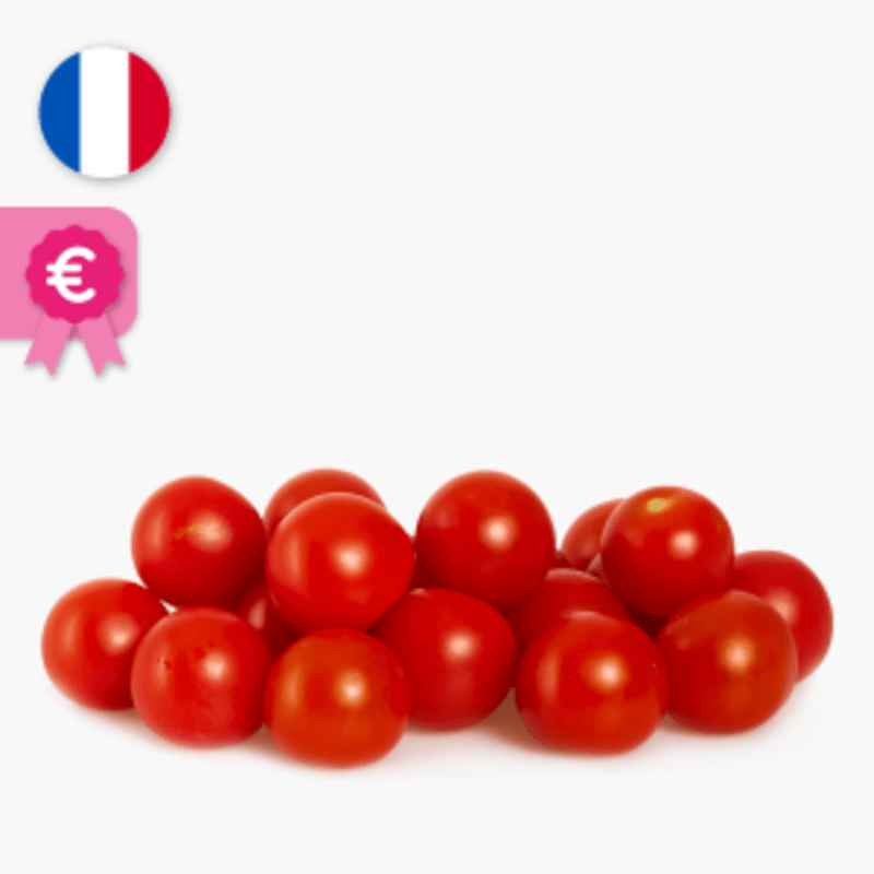 Tomates cerise 2.50€ - 400 g (France)