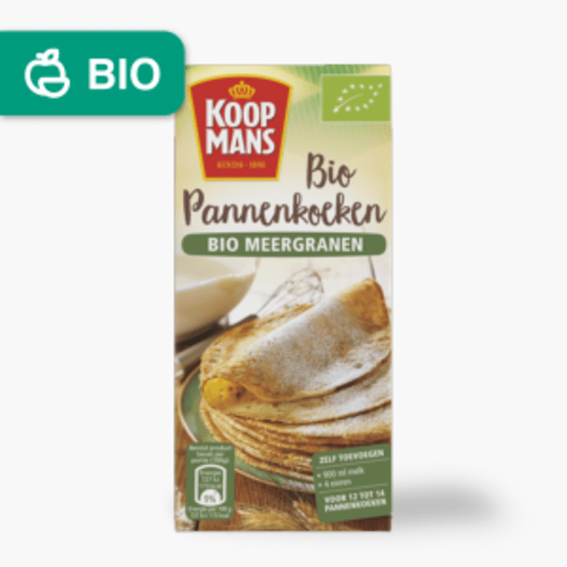 Koopmans Pannenkoeken Bio Meergranen 400g