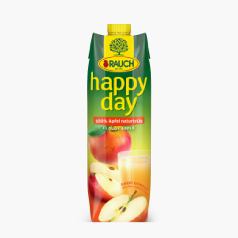 Happy Day Apfel Naturtrüb 1l