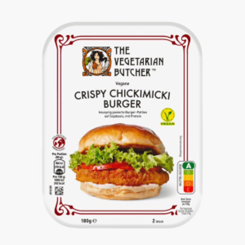 The Vegetarian Butcher Crispy Chickimicki Burger 180g