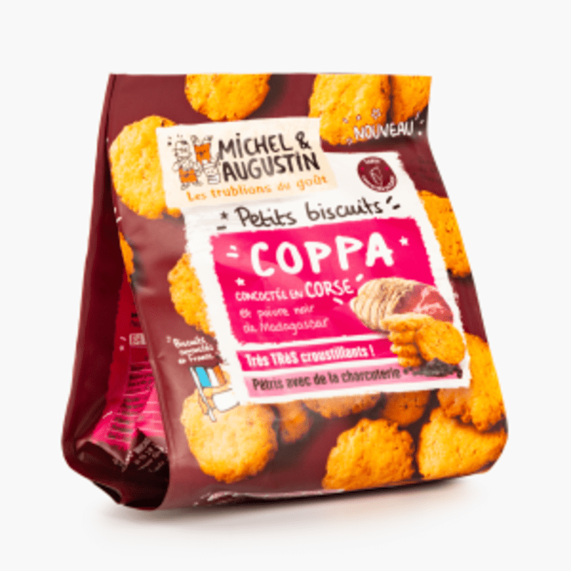 Michel & Augustin - Petits biscuits à la Coppa Corse (90g)