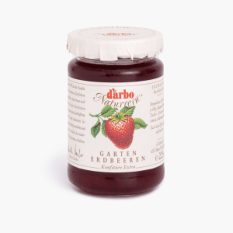 Darbo Naturrein Garten Erdbeereen Konfitüre Extra 225g