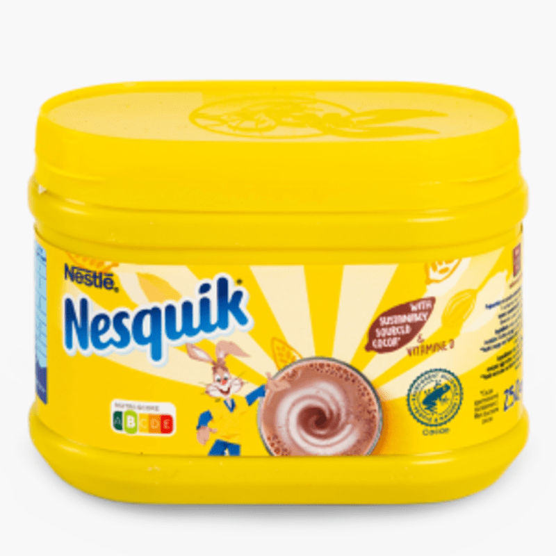 Nesquik - Poudre cacaotée en boîte (250g)