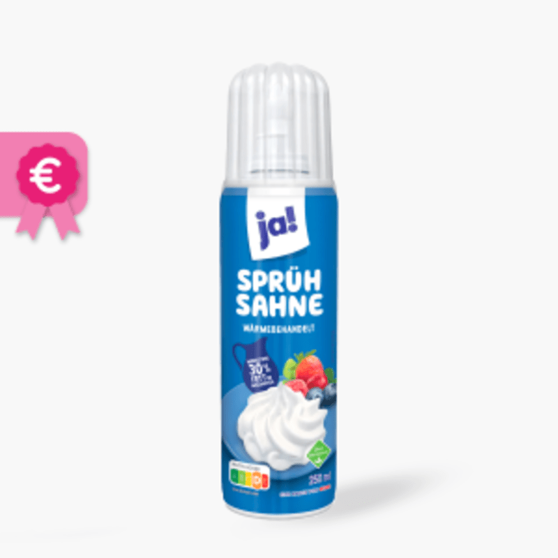 Ja! Sprühsahne 250ml