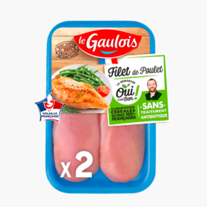 Le Gaulois - Filets de poulet blanc (300g)