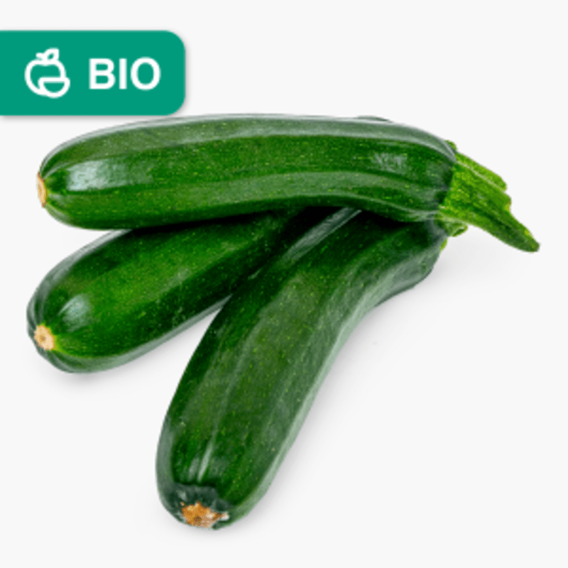 Courgettes bio - 500 g (Maroc)