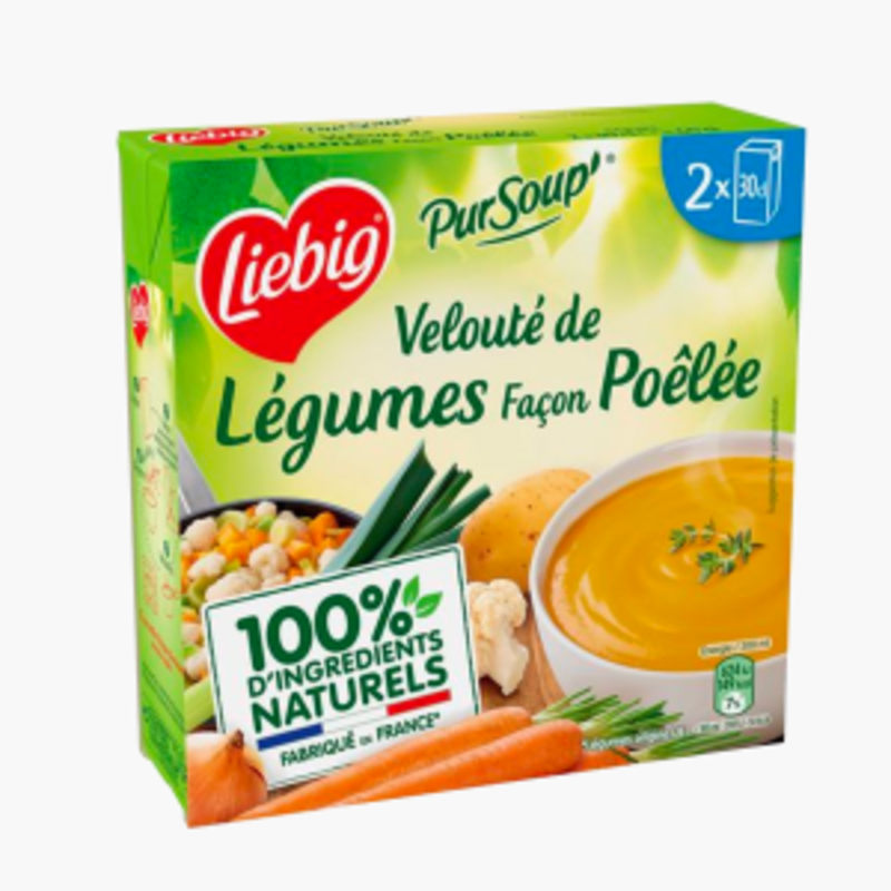 Liebig - Pursoup' Velouté de légumes façon poêlée (2x30cl)