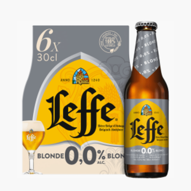  Leffe Blond 0.0% vol. 300ml 6-pack