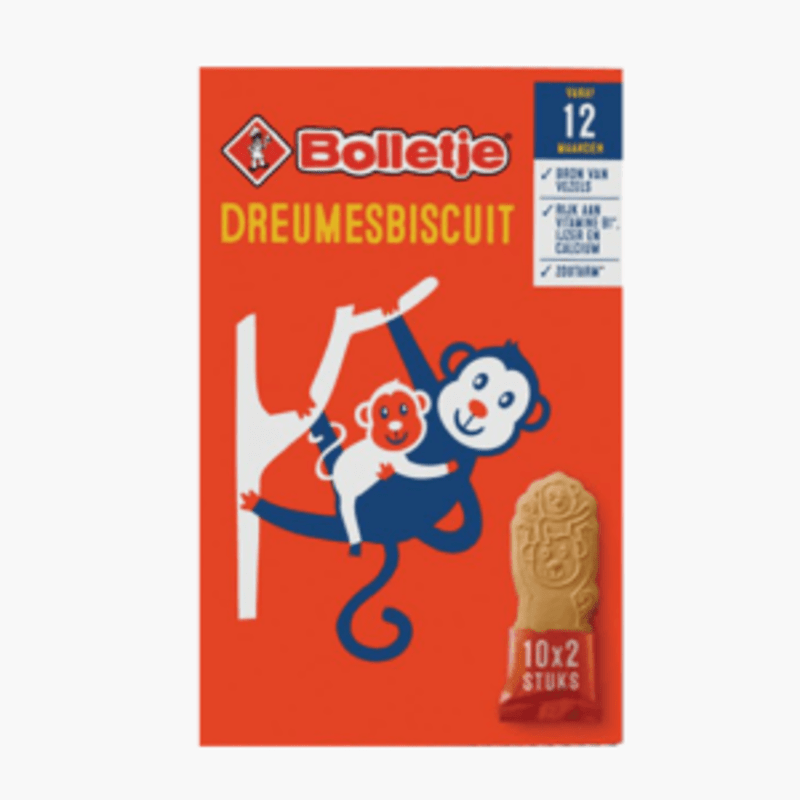 Bolletje Dreumesbiscuit 12M 150g