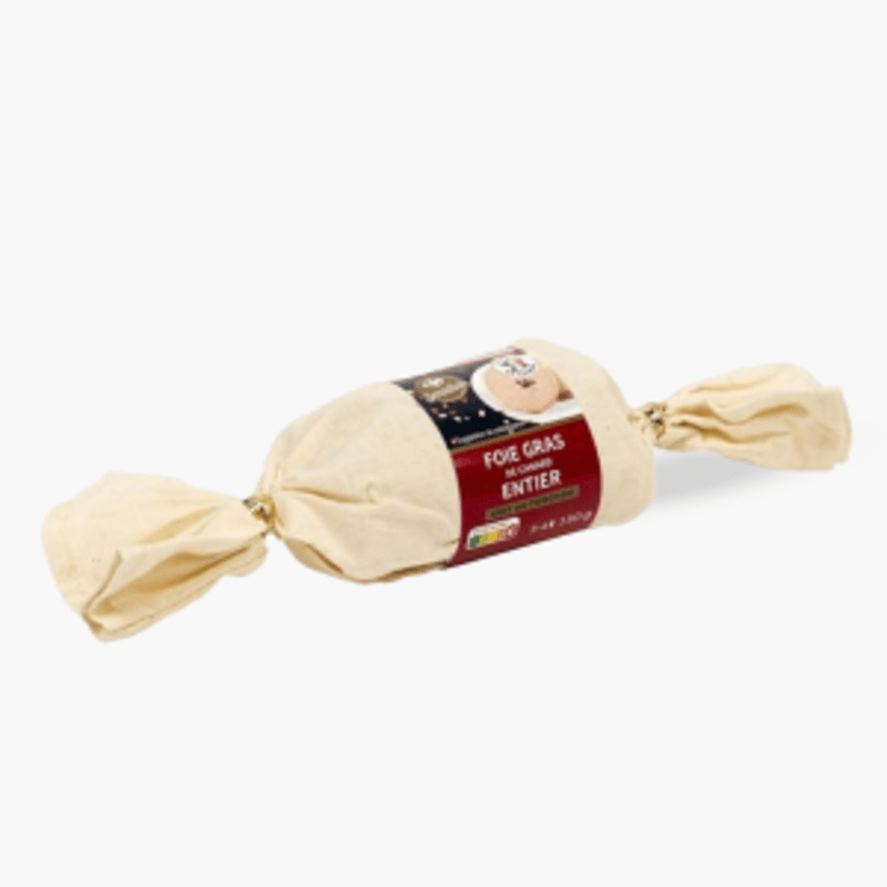 Carrefour - Foie gras de canard entier au torchon (150g)