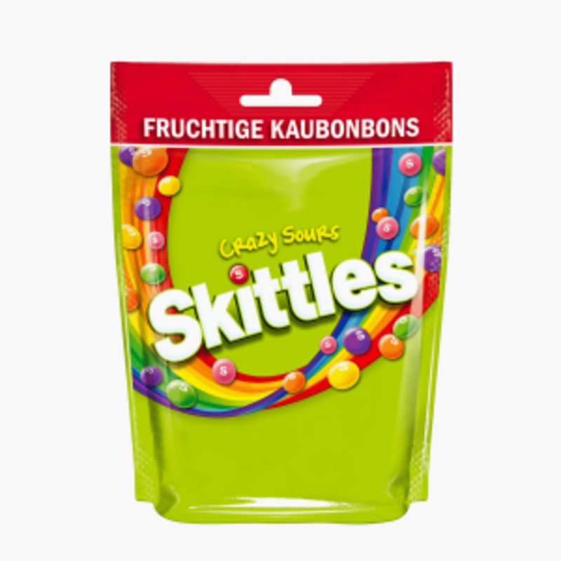 Skittles Kaubonbons Crazy Sours 160g