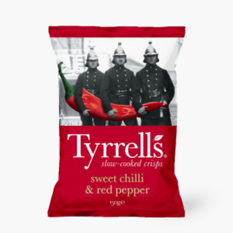 Tyrrell's - Chips Piment doux & Paprika (150g)