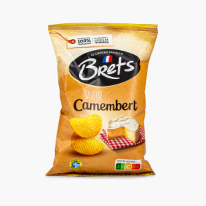 Bret's - Chips Saveur Camembert (125g)