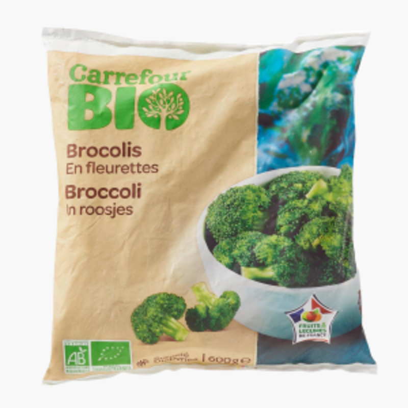 Carrefour Bio - Brocolis en fleurettes (600g)