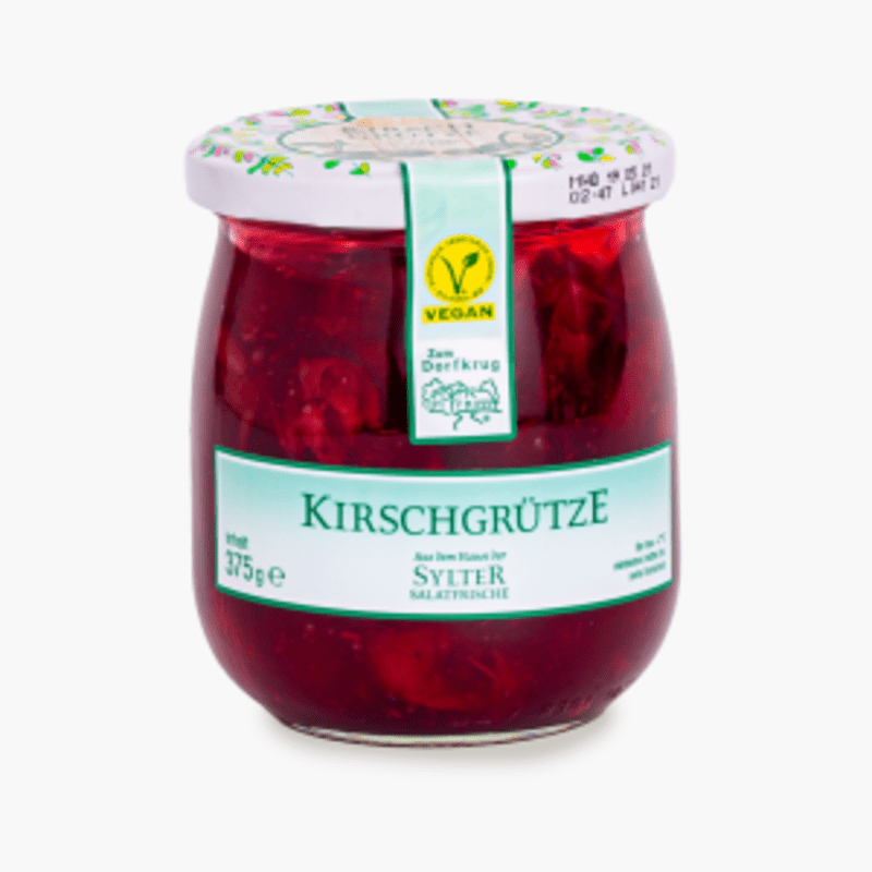 Zum Dorfkrug Kirschgrütze 375g