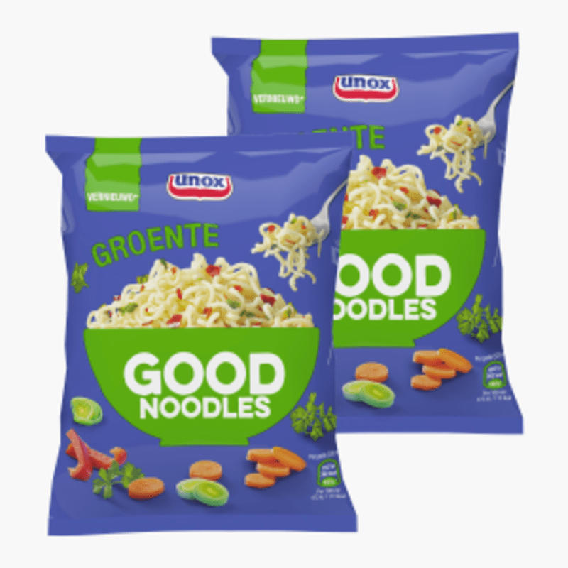 Unox Good Noodles Groente 70g 2x