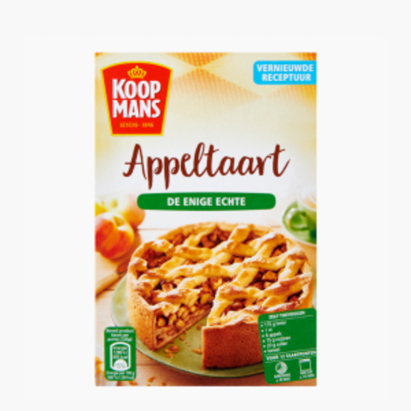 Koopmans Mix Voor Appeltaart 440g