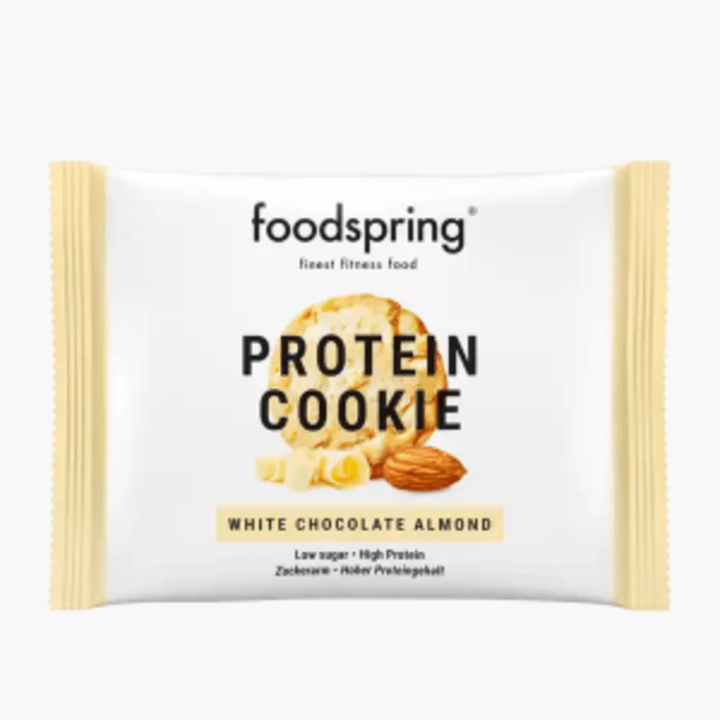 Foodspring Protein Cookie White Chocolate Almond 50g