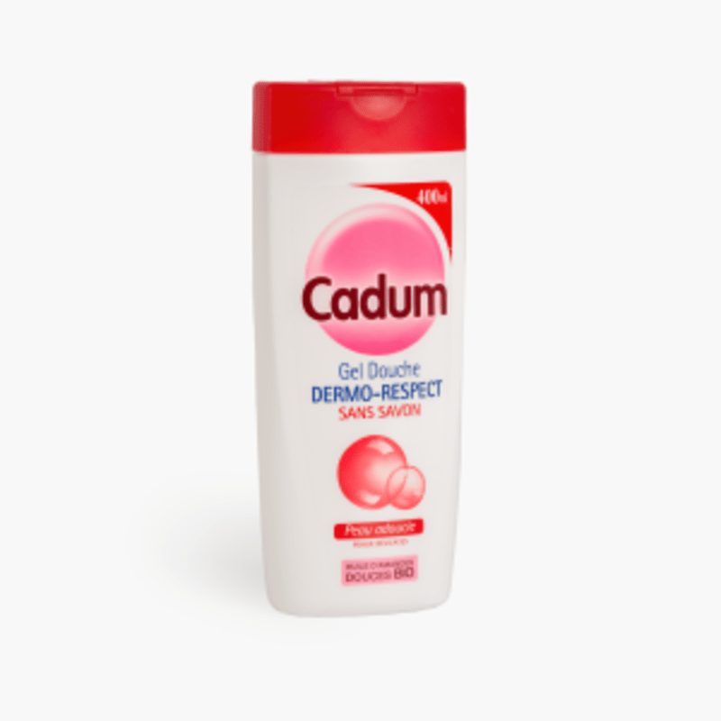 Cadum - Gel douche sans savon amandes douces Bio (400ml)