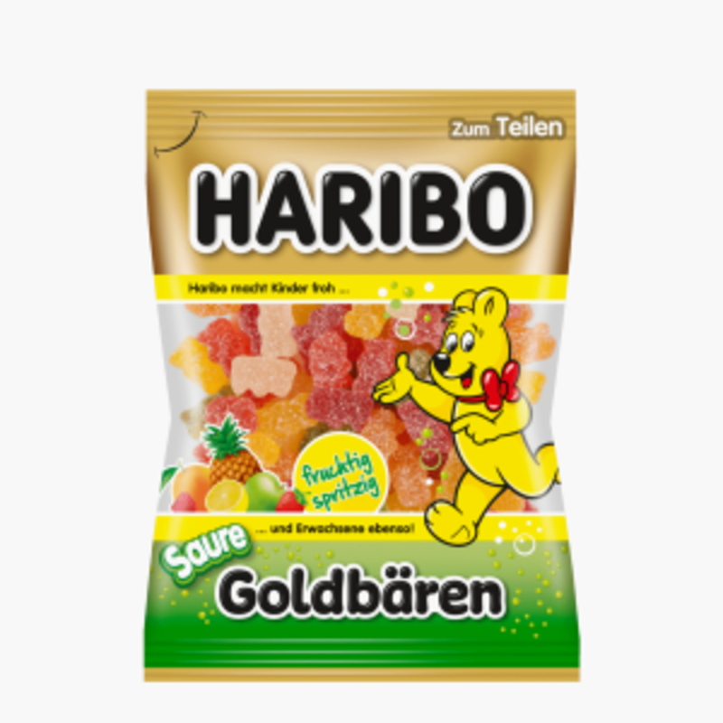 Haribo Goldbären Sauer 200g