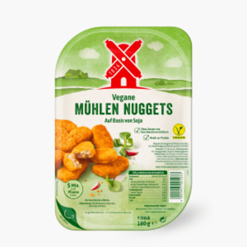 Rügenwalder Vegane Nuggets Klassisch 180g