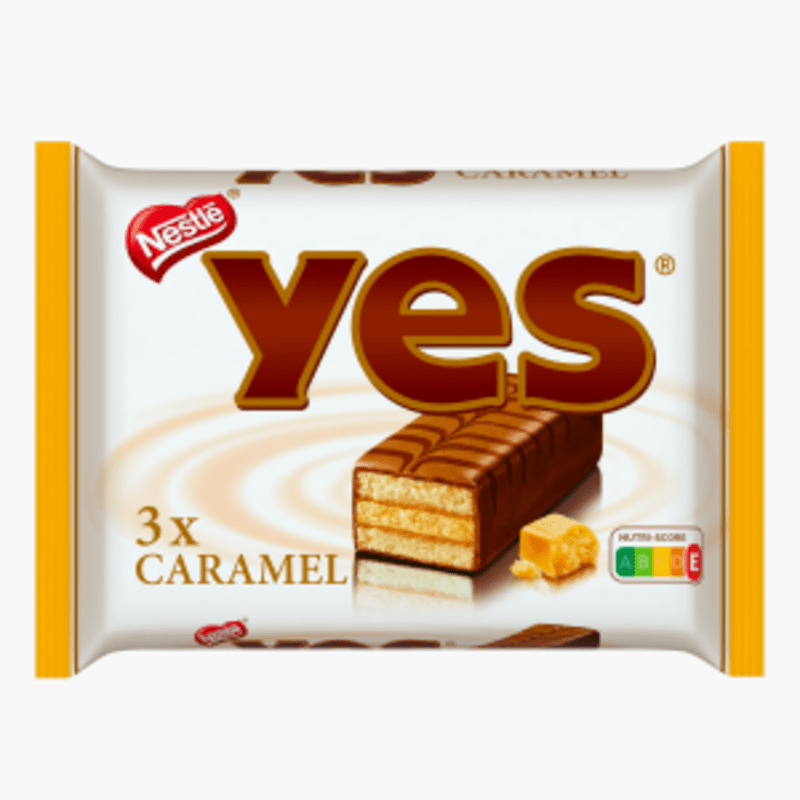 Nestlé Yes Caramel 3x32g