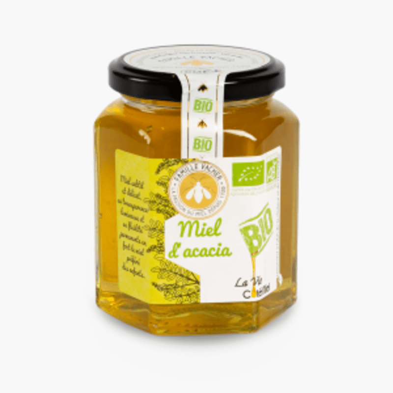 La vie côté miel - Miel d´acacia Bio (375g)