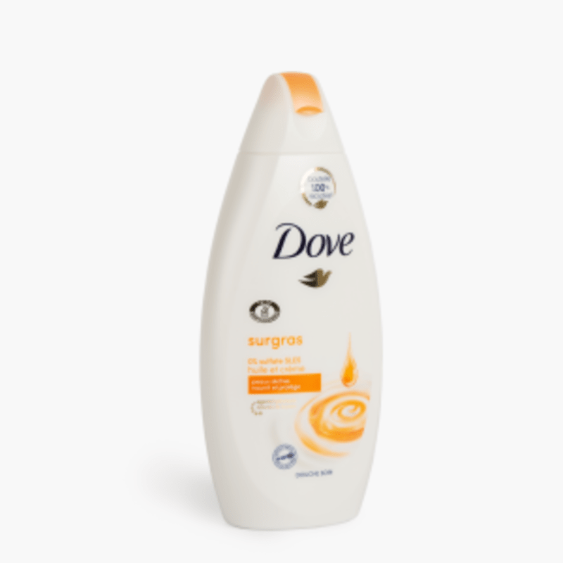 Dove - Gel douche à la crème hydratante soin surgras (400ml)