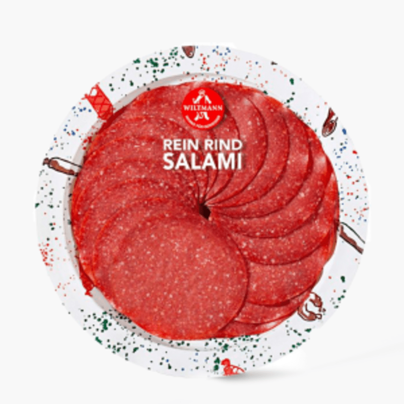 Wiltmann Rein Rind Salami 80g