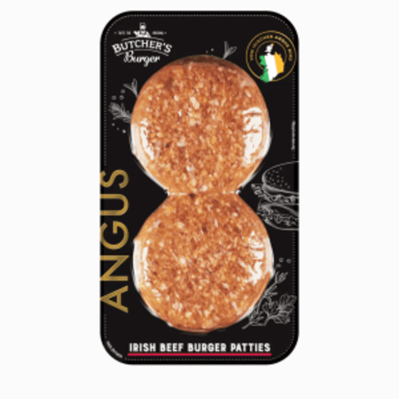 Butcher's Burger Angus Irish Beef Burger Patties 230g