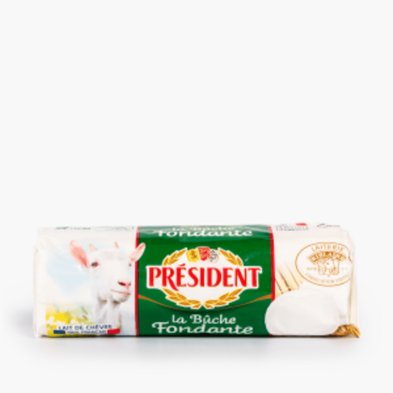 Président - Fromage de Chèvre La Buche Fondante (180g)