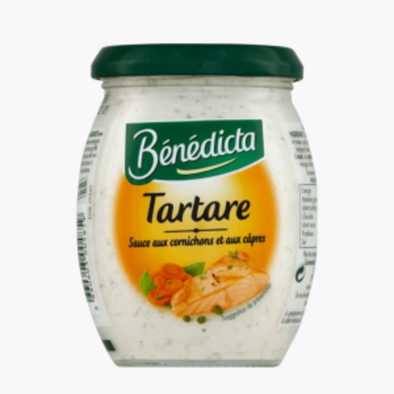 Bénédicta - Sauce tartare aux cornichons et aux câpres (260g)