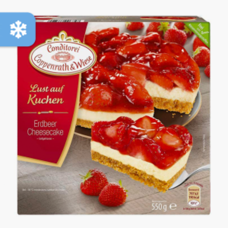 Coppenrath & Wiese Erdbeer Cheesecake 550g