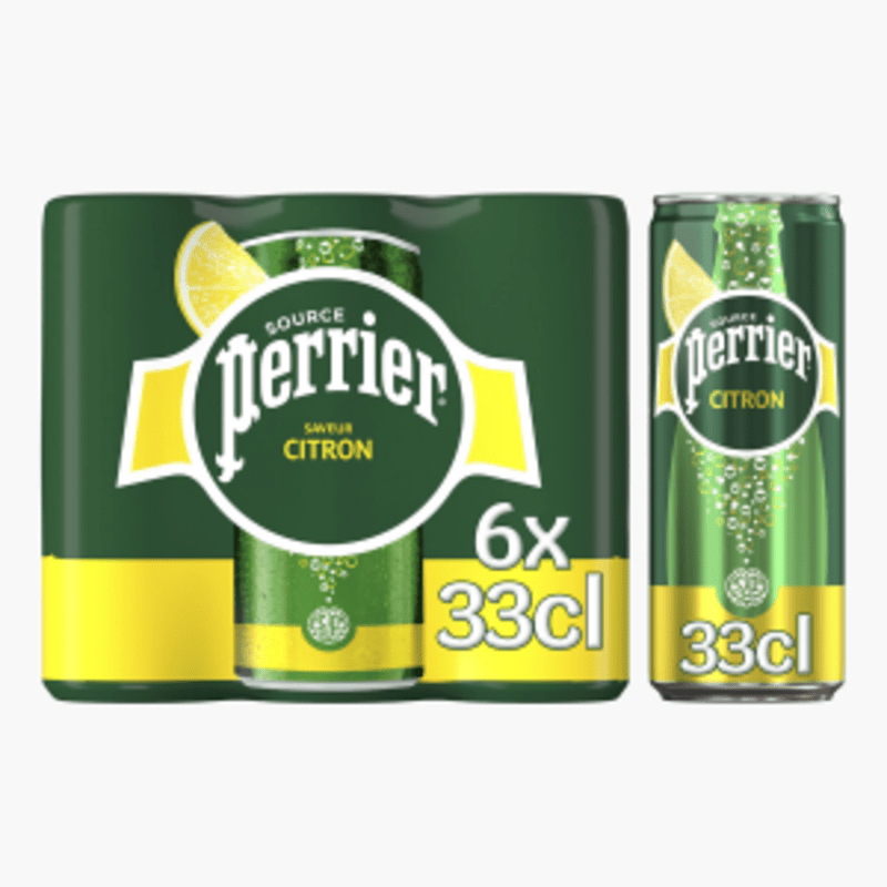 Perrier - Citron (6x33cl)