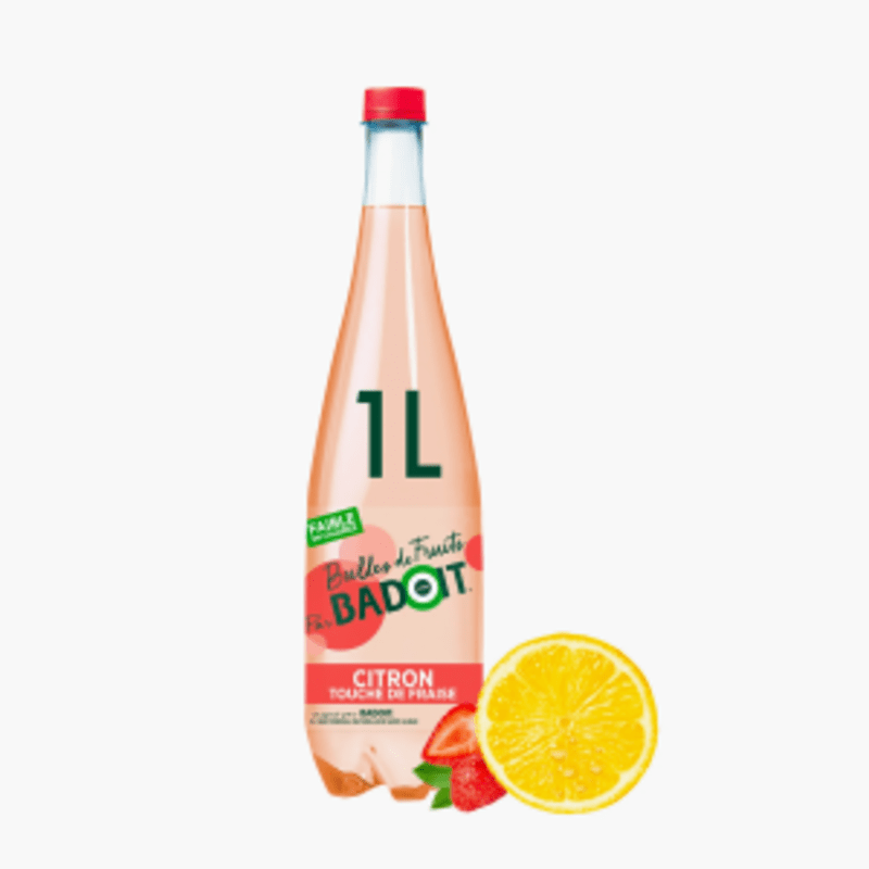 Badoit - Citron & touche de fraise (1l)