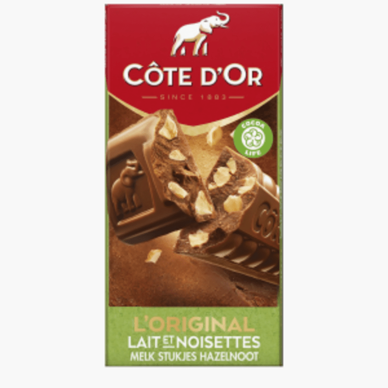 Côte D'Or Original Tablet Hazelnoot 200gr