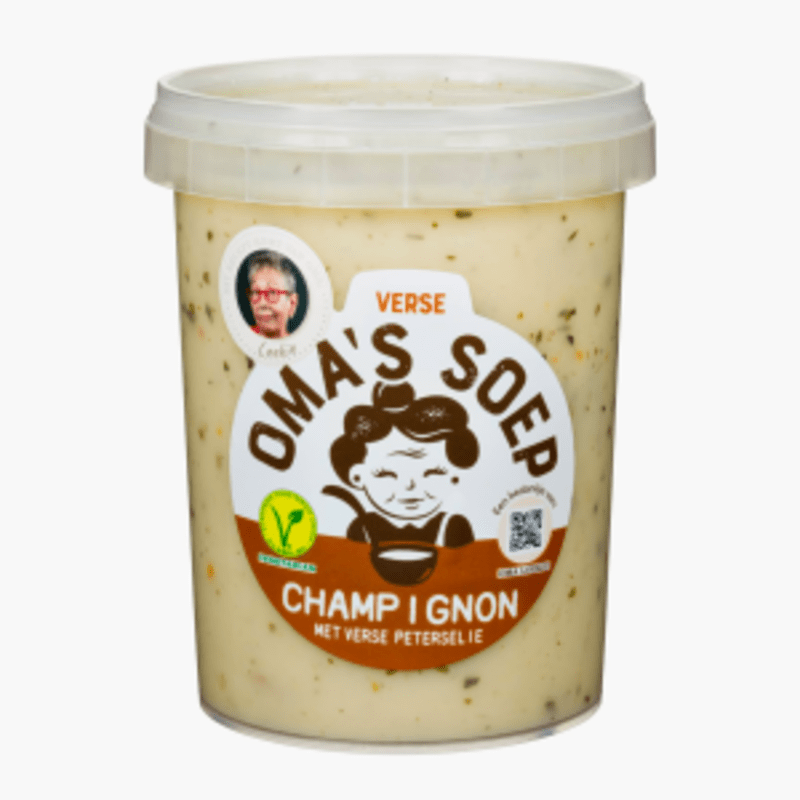 Verse champignonsoep 500ml